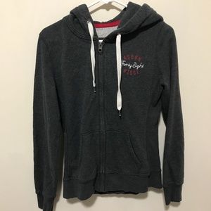 H&M Gray Zip Up Hoodie